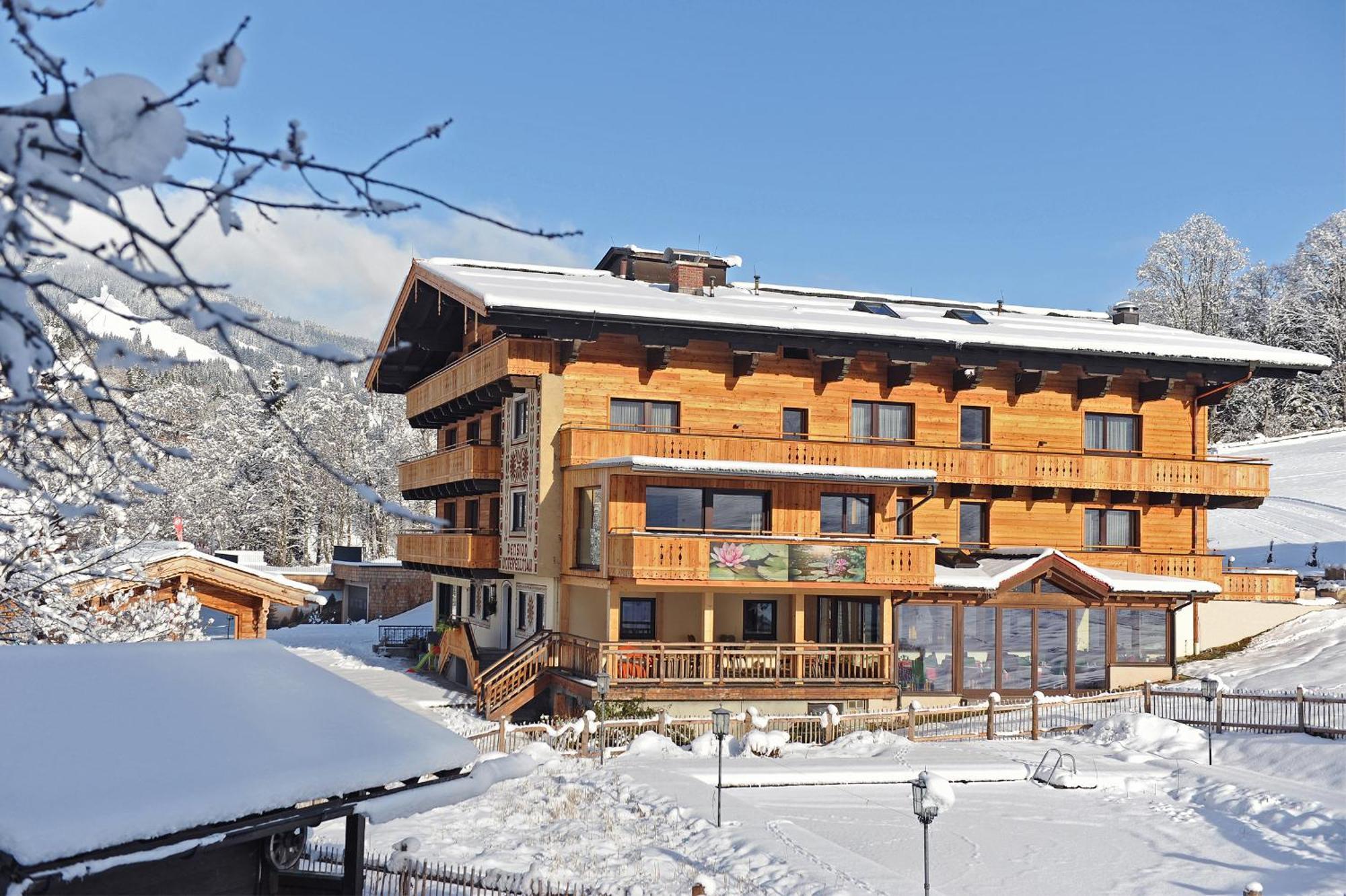 Ski In Ski Out Hotel Unterellmau Saalbach-Hinterglemm Exteriör bild