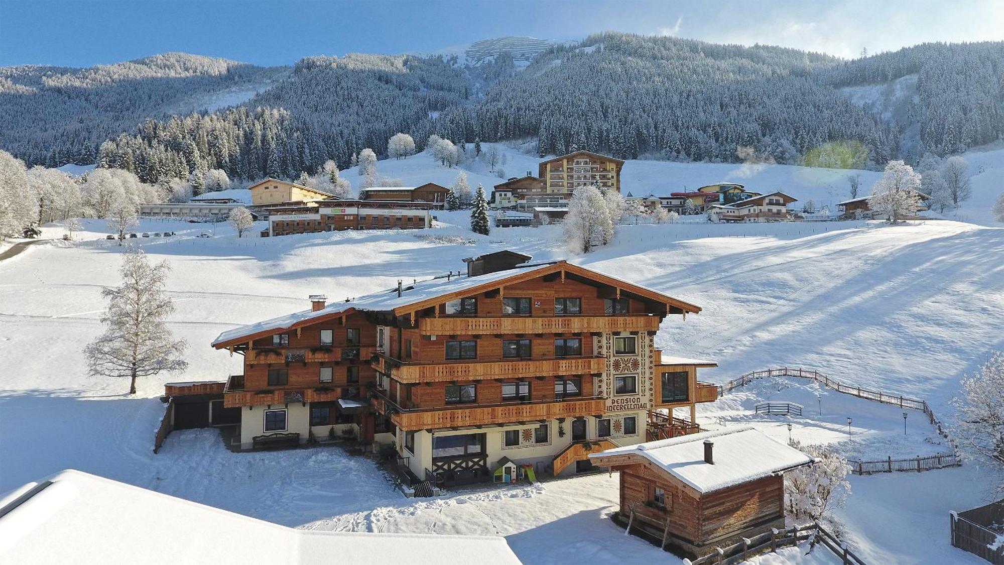 Ski In Ski Out Hotel Unterellmau Saalbach-Hinterglemm Exteriör bild