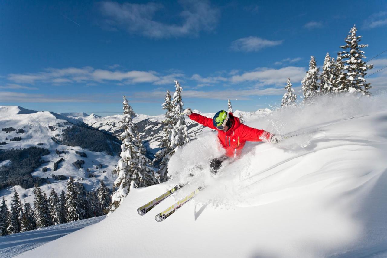 Ski In Ski Out Hotel Unterellmau Saalbach-Hinterglemm Exteriör bild